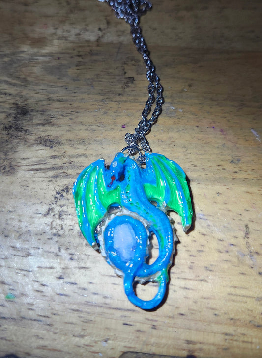 Dragon pendant necklace